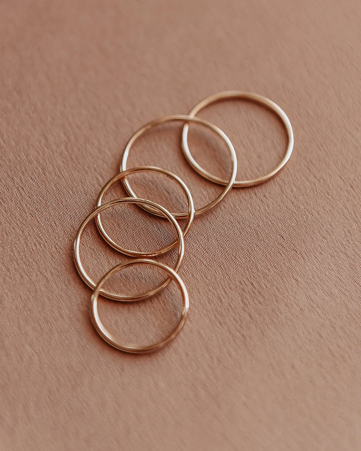 Sara Gold Vermeil Simple Band Ring sold by Rock n Rose product image thumbnail 5