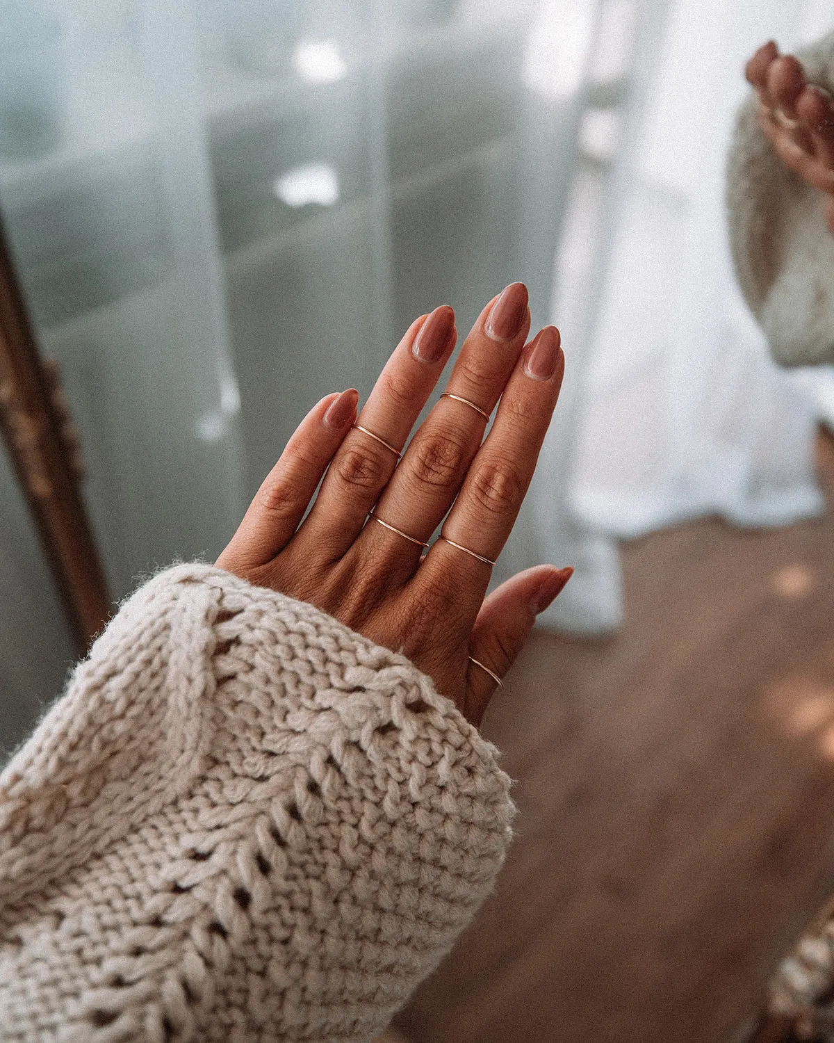 Sara Gold Vermeil Simple Band Ring sold by Rock n Rose product image thumbnail 2