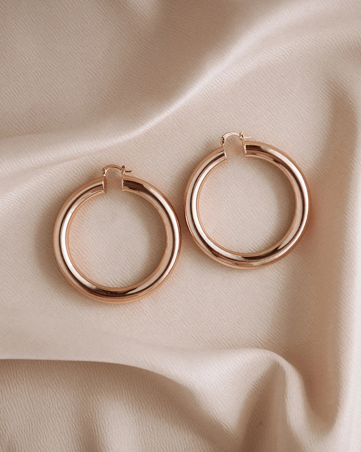 Maria Oversize Hoop Earrings sold by Rock n Rose product image thumbnail 2