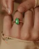Briar Vintage 14ct Gold Jade Solitaire Ring sold by Rock n Rose