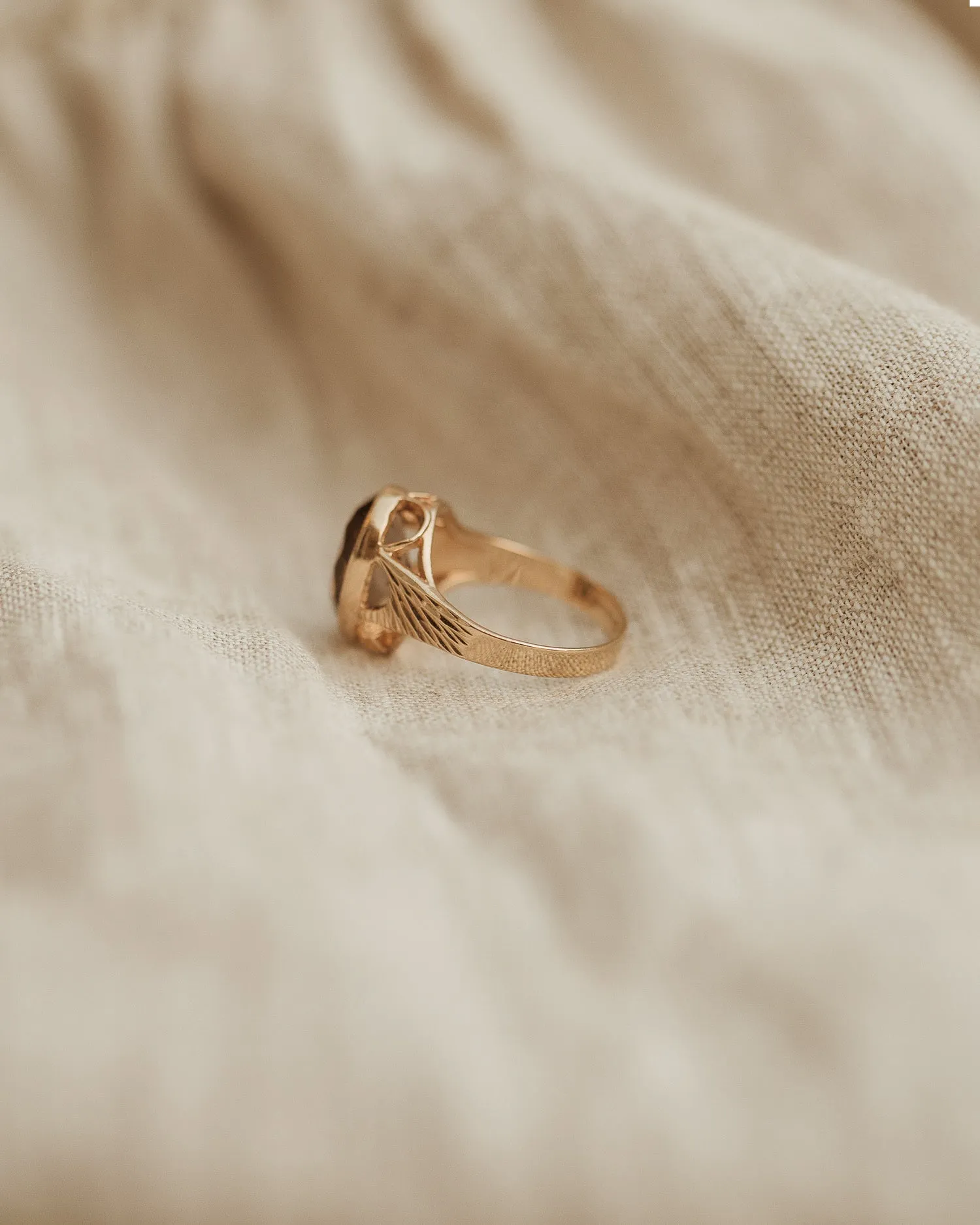 Joana 9ct Gold Smoky Quartz Ring sold by Rock n Rose product image thumbnail 5