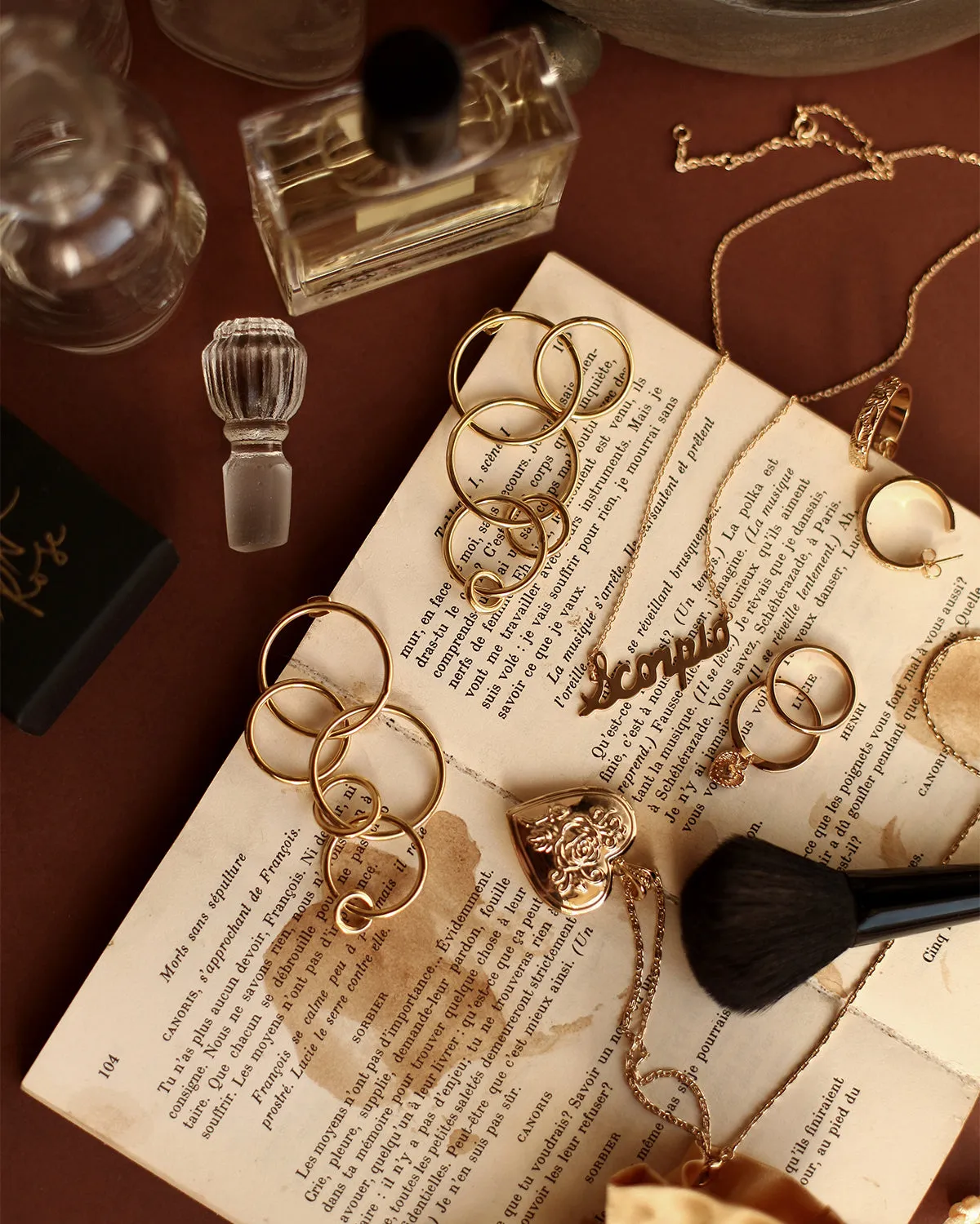 Scorpio Zodiac Nameplate Necklace sold by Rock n Rose product image thumbnail 5