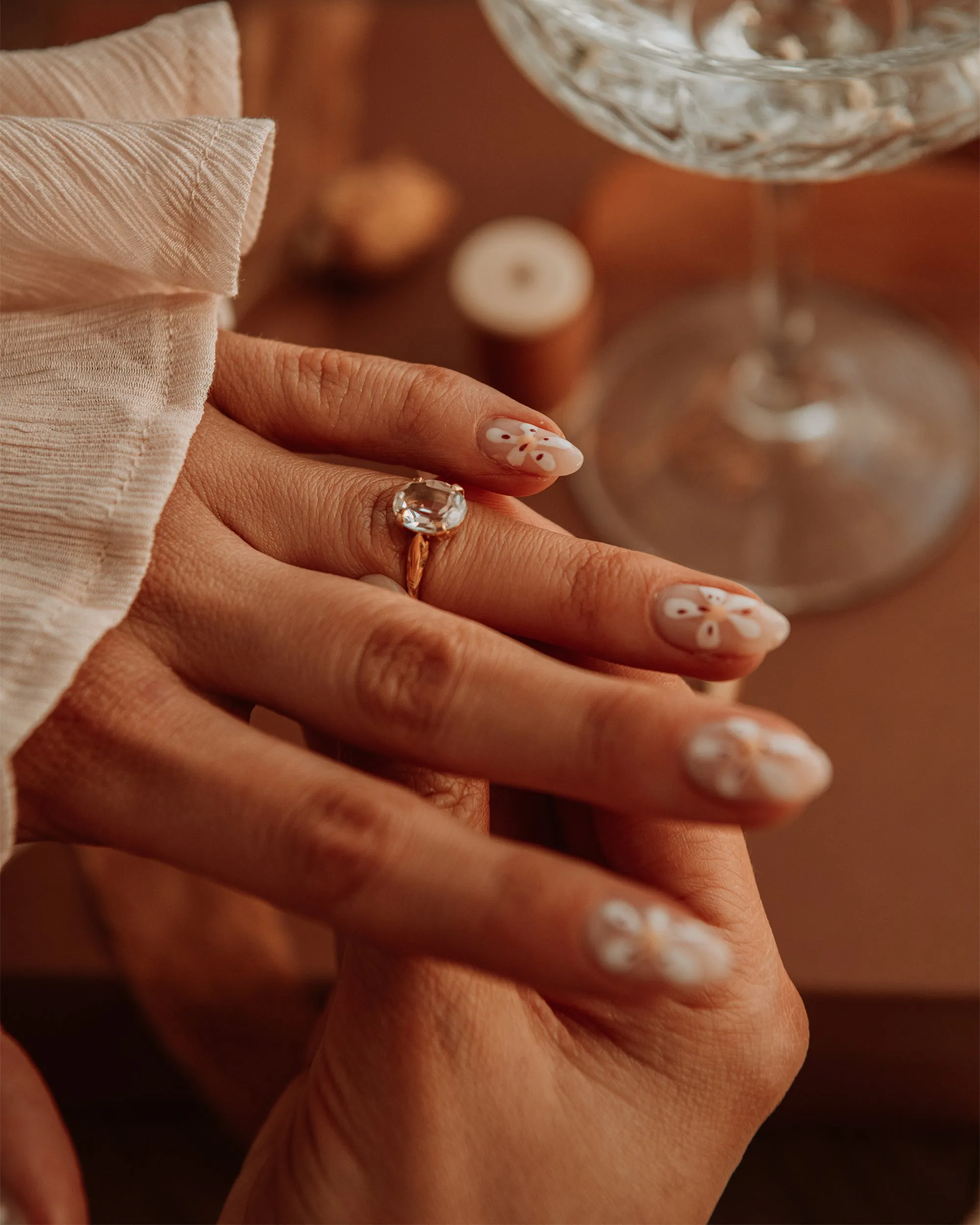 Penelope 9ct Gold Cocktail Ring sold by Rock n Rose product image thumbnail 2