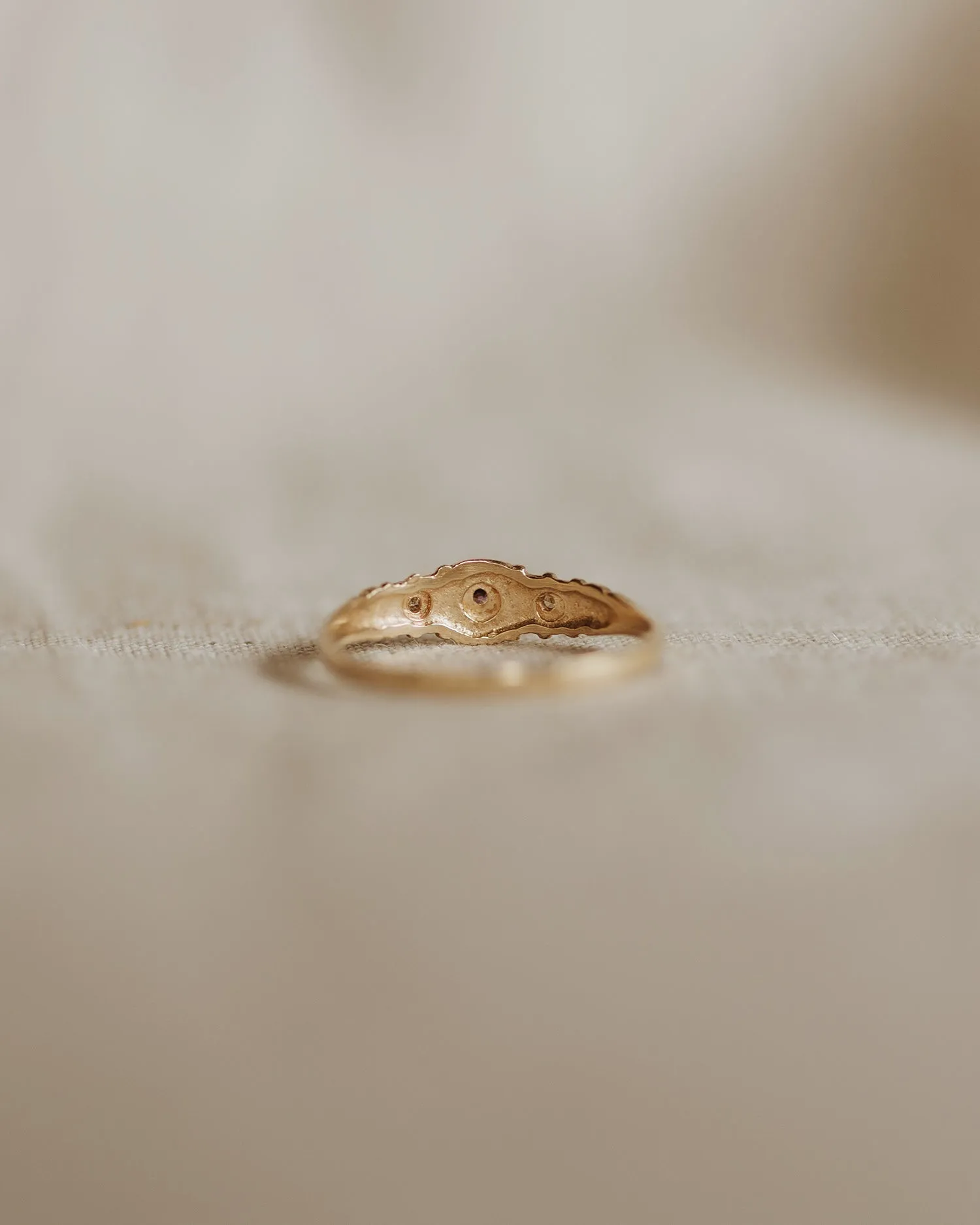 Hazel 9ct Gold Amethyst Ring sold by Rock n Rose product image thumbnail 3