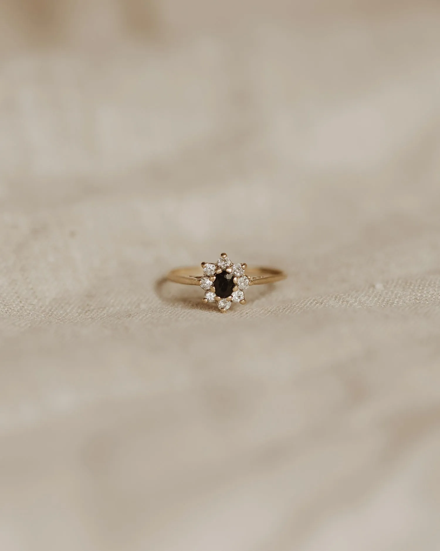 Bertha 9ct Gold Sapphire Ring sold by Rock n Rose product image thumbnail 2