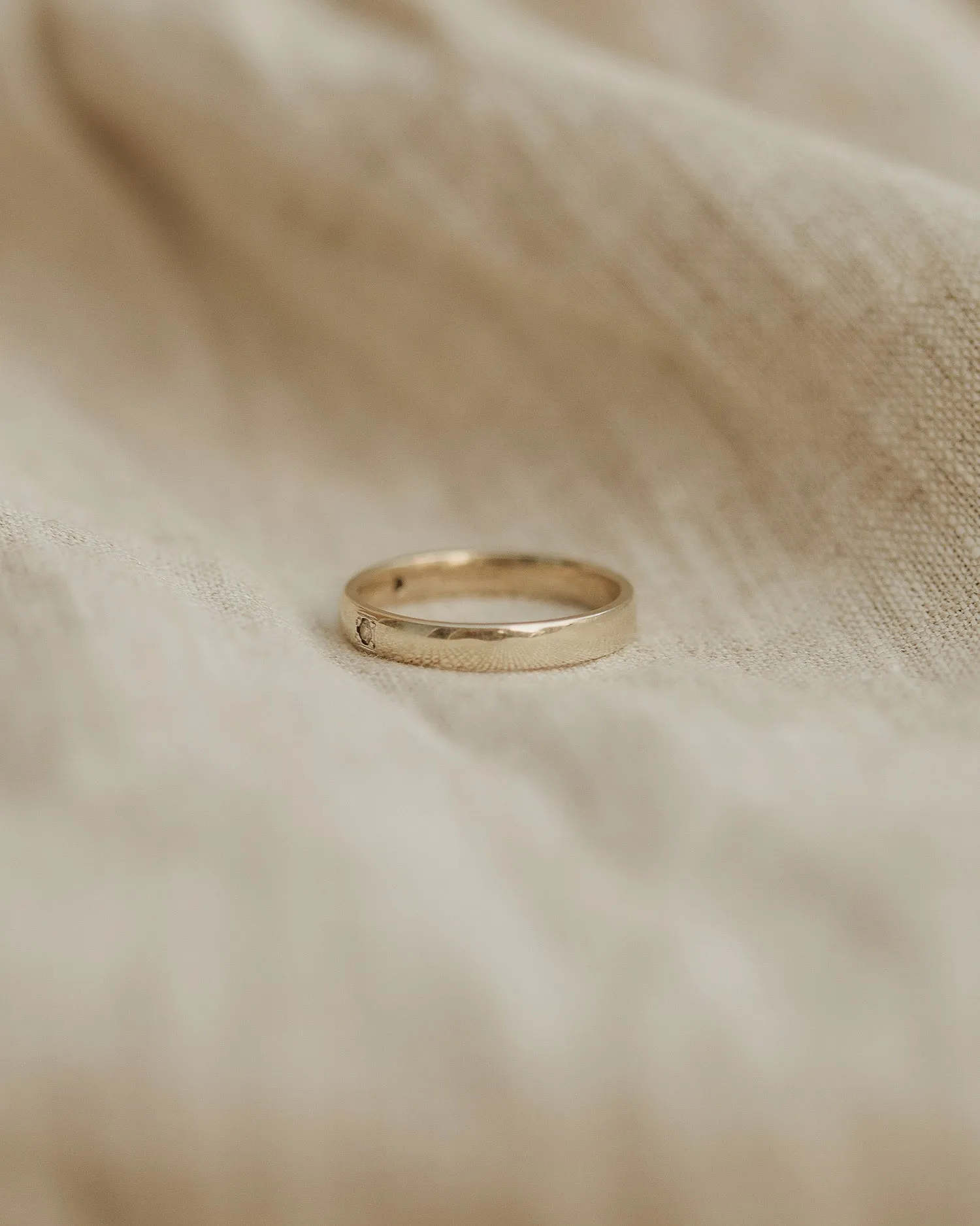 Ora 9ct White Gold Triple Diamond Ring sold by Rock n Rose product image thumbnail 5