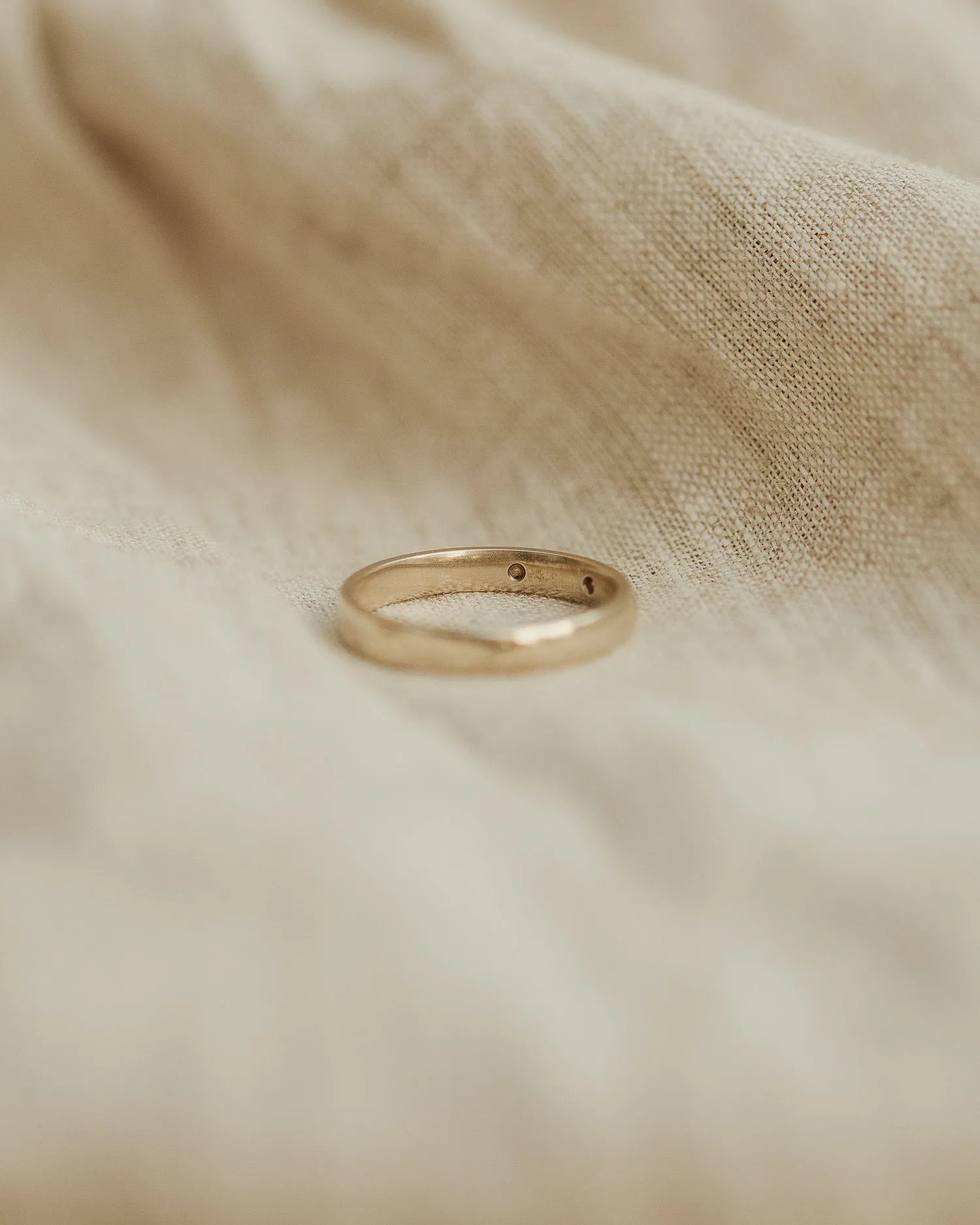 Ora 9ct White Gold Triple Diamond Ring sold by Rock n Rose product image thumbnail 4