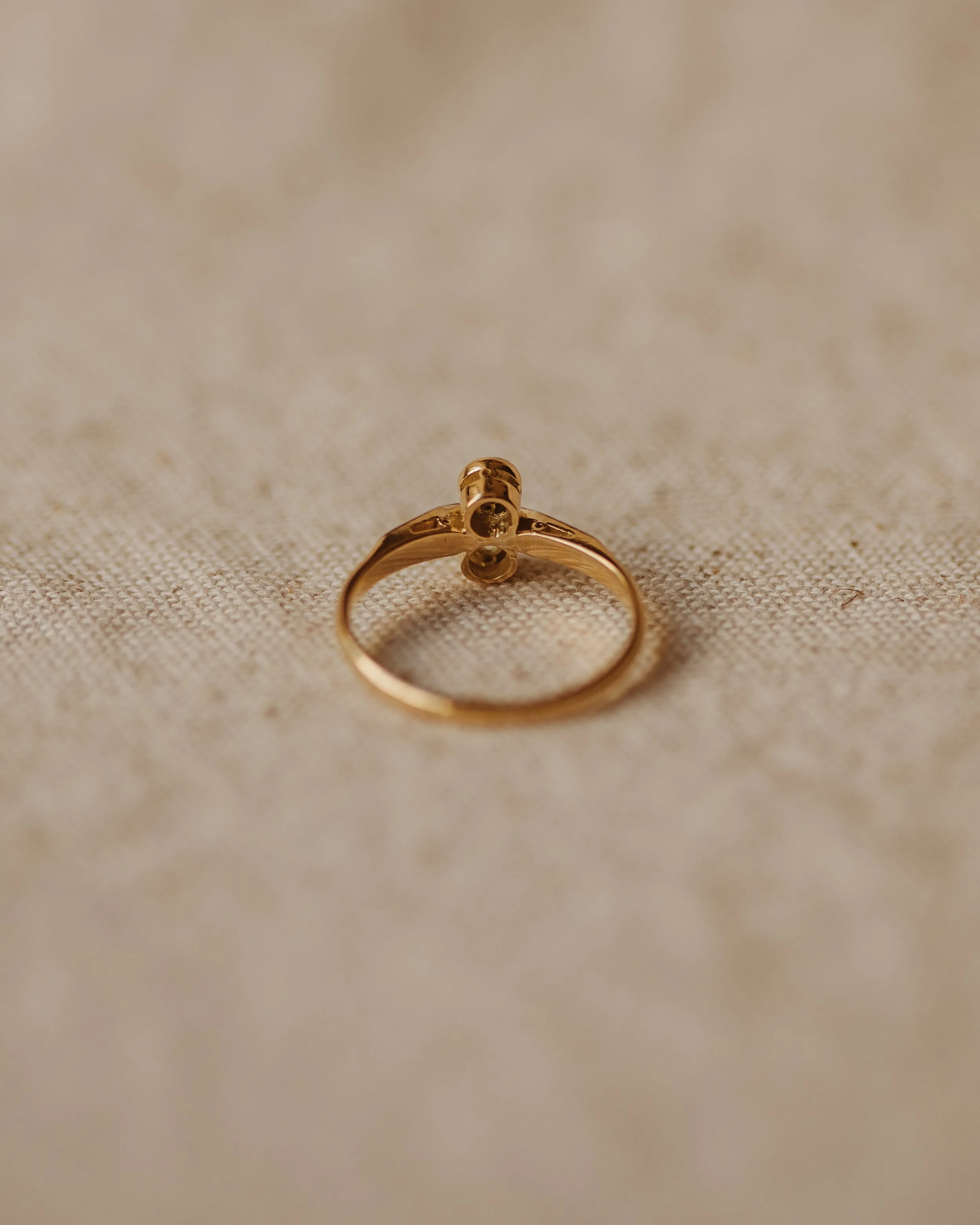 Ivy Antique 18ct Gold Old Cut Diamond Ring sold by Rock n Rose product image thumbnail 5