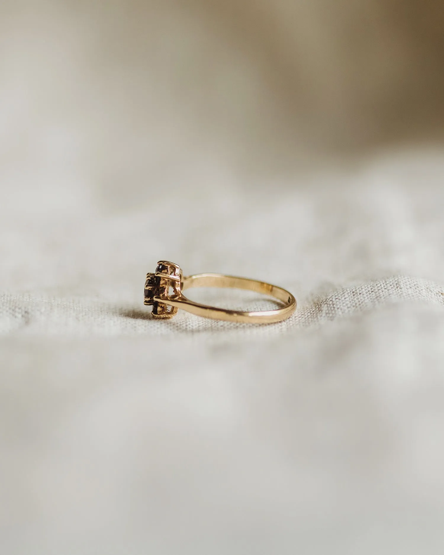 Marceline 9ct Gold Garnet Ring sold by Rock n Rose product image thumbnail 5