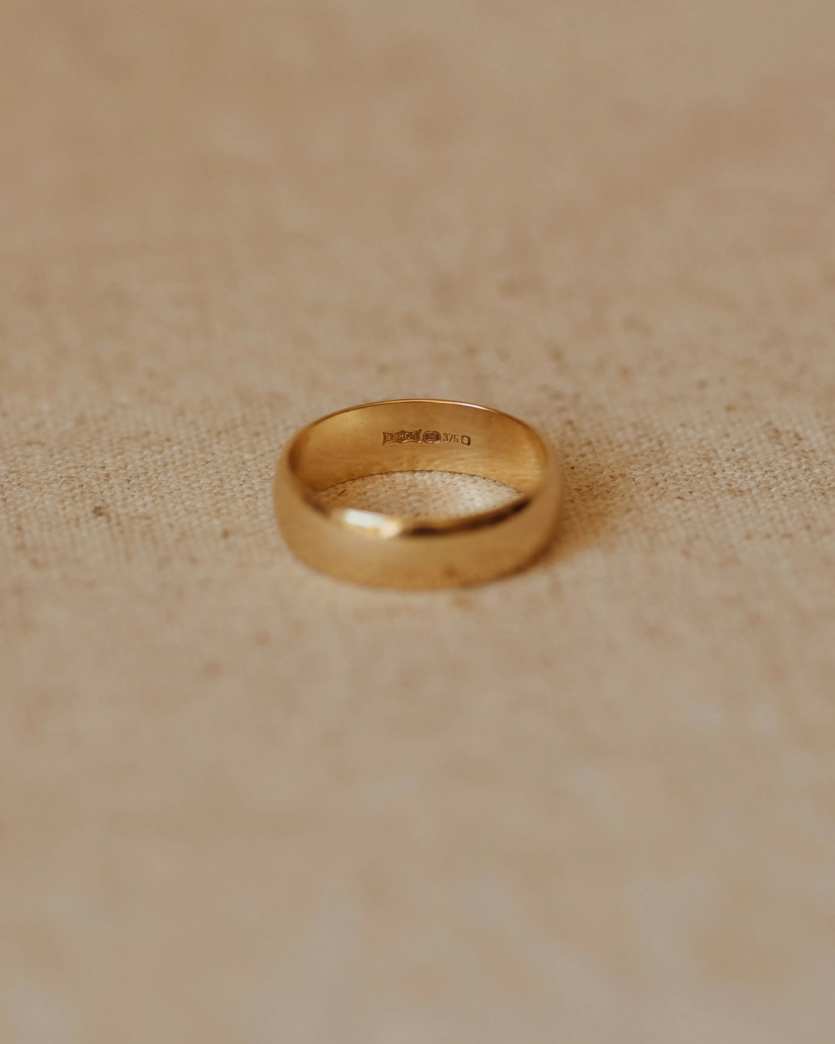 Sophia 1982 9ct Gold Band Ring sold by Rock n Rose product image thumbnail 3