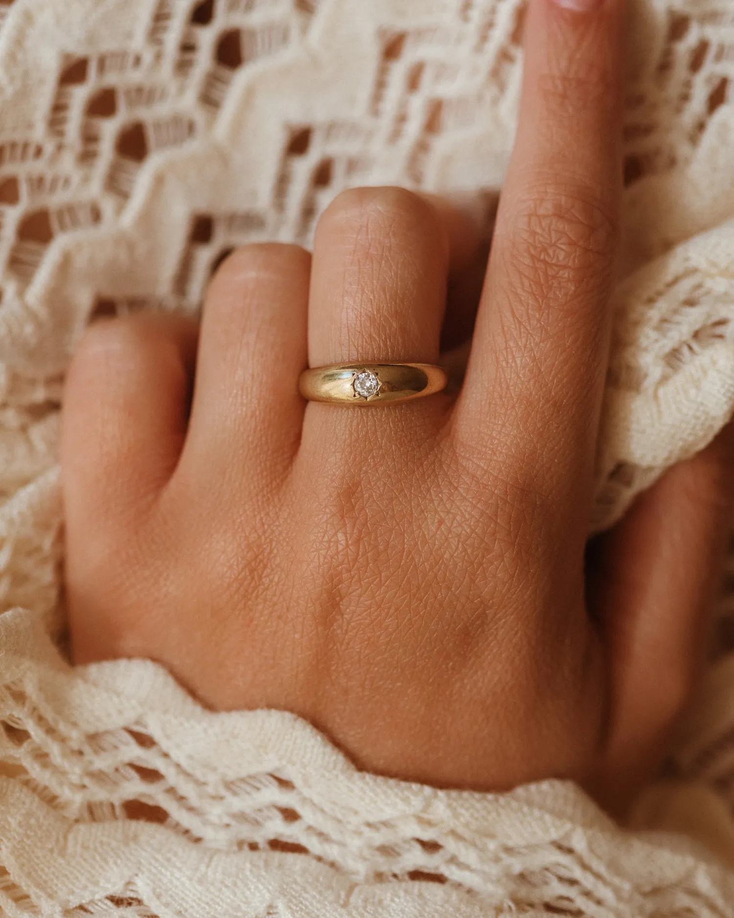 Diana 9ct Gold Diamond Ring sold by Rock n Rose