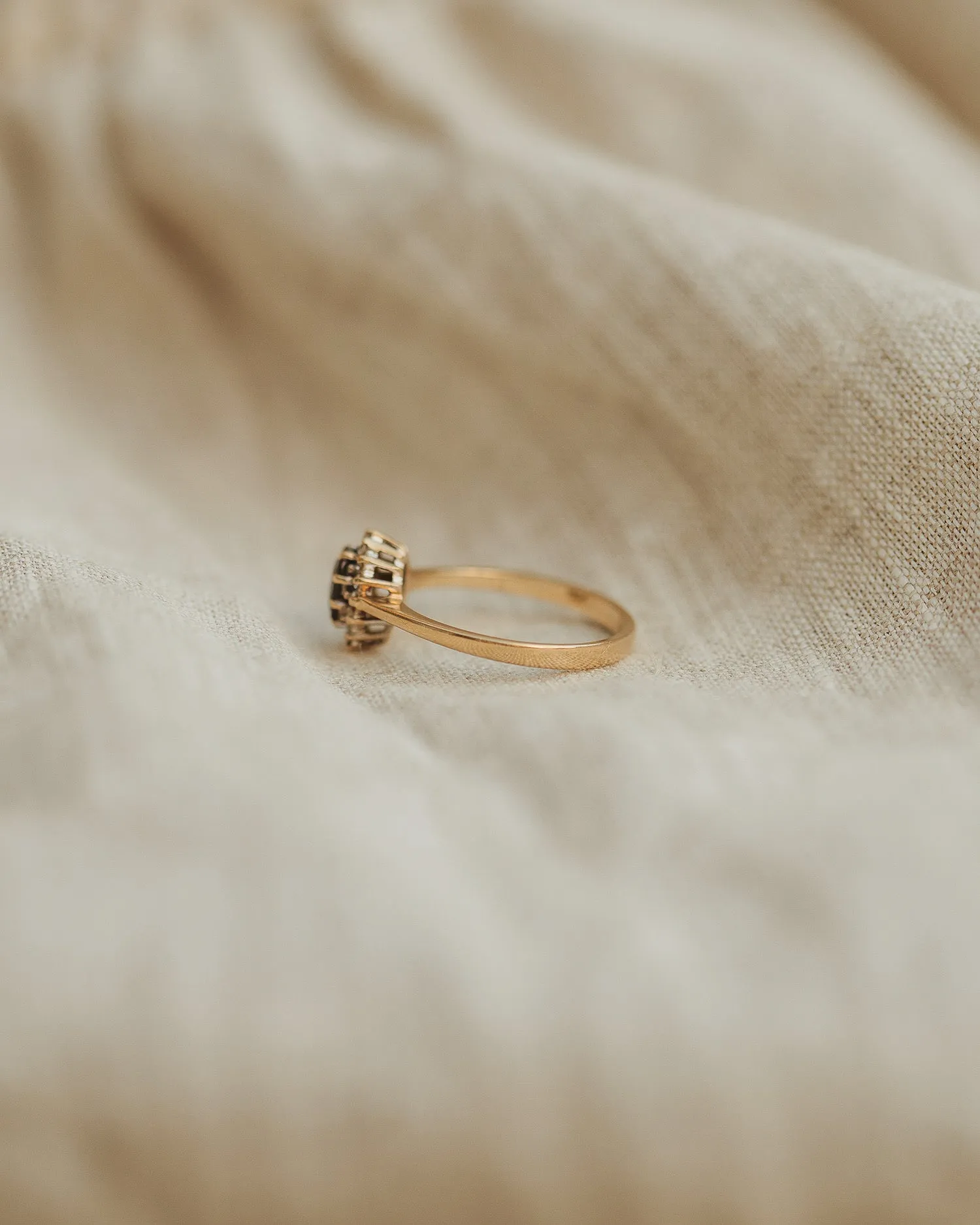 Violet 9ct Gold Sapphire & Diamond Ring sold by Rock n Rose product image thumbnail 5