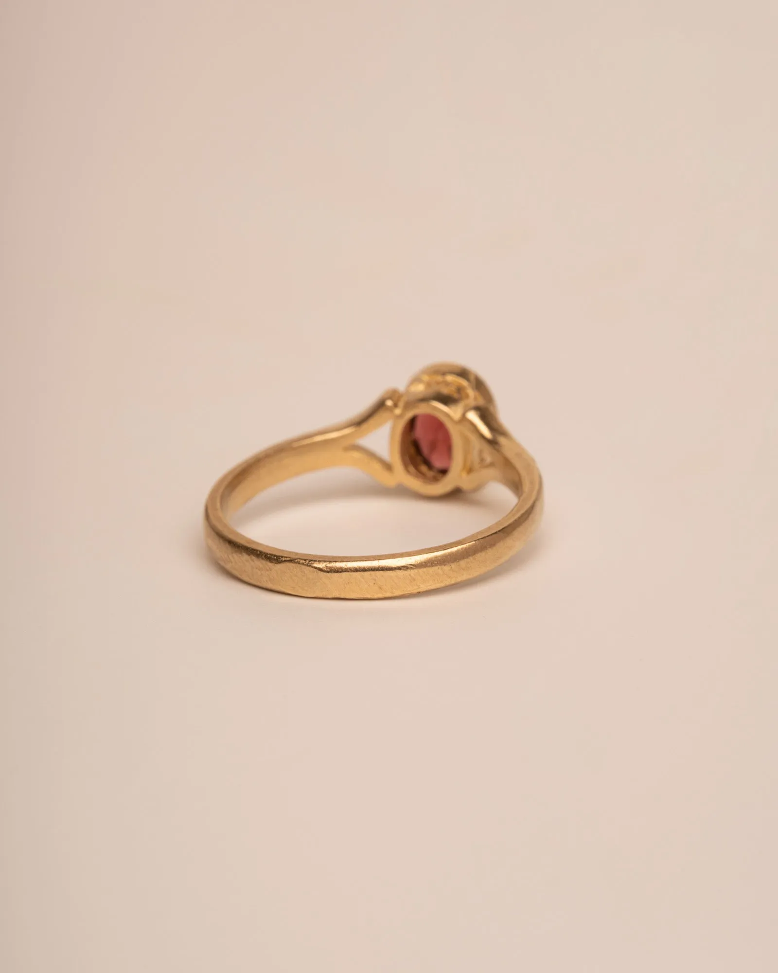 Daphne 9ct Gold Garnet Ring sold by Rock n Rose product image thumbnail 5