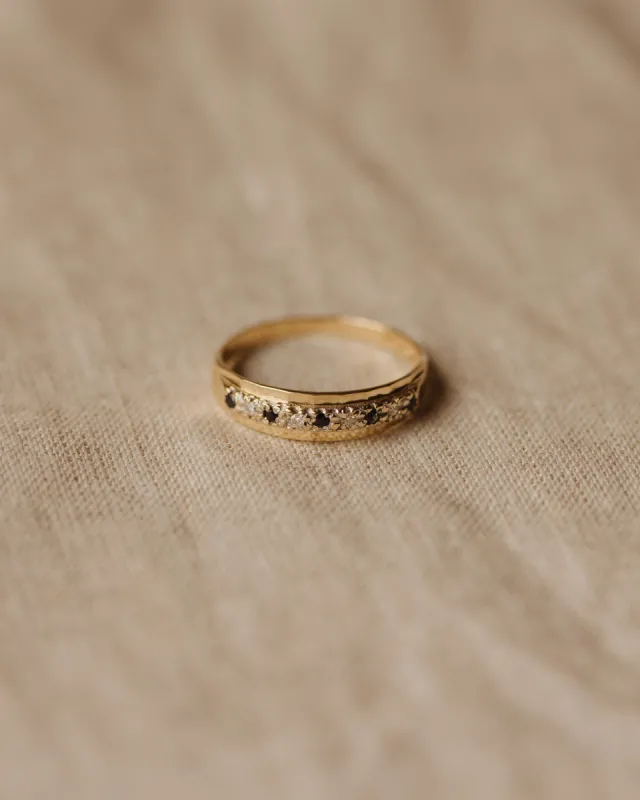 Darcy 1991 9ct Gold Sapphire & Diamond Ring sold by Rock n Rose