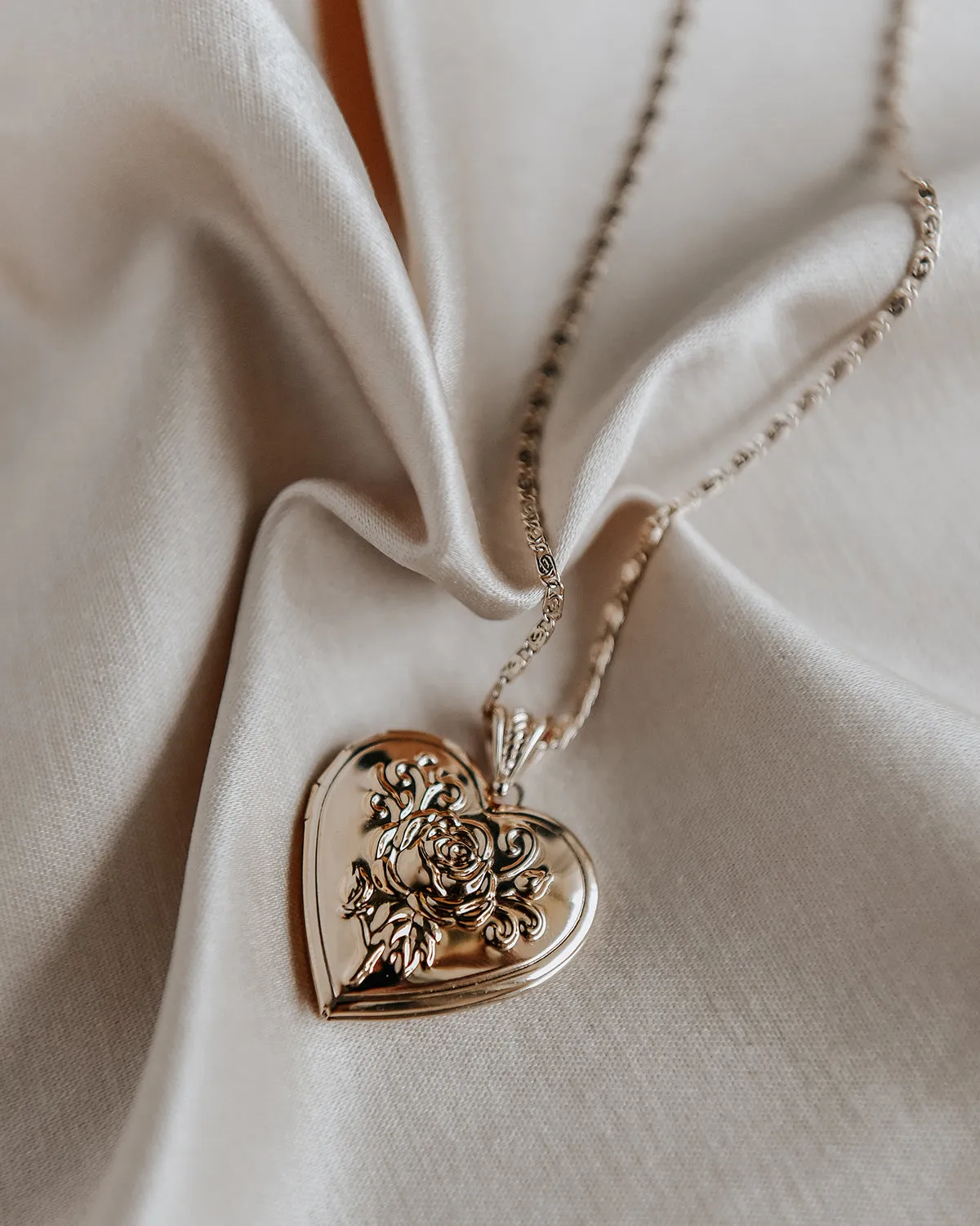 Valentina Heart Locket Necklace sold by Rock n Rose product image thumbnail 2