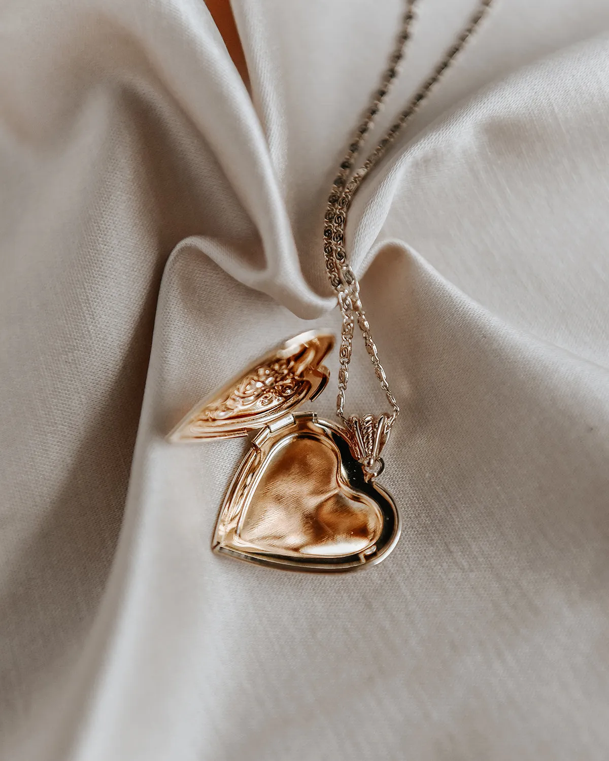 Valentina Heart Locket Necklace sold by Rock n Rose product image thumbnail 3