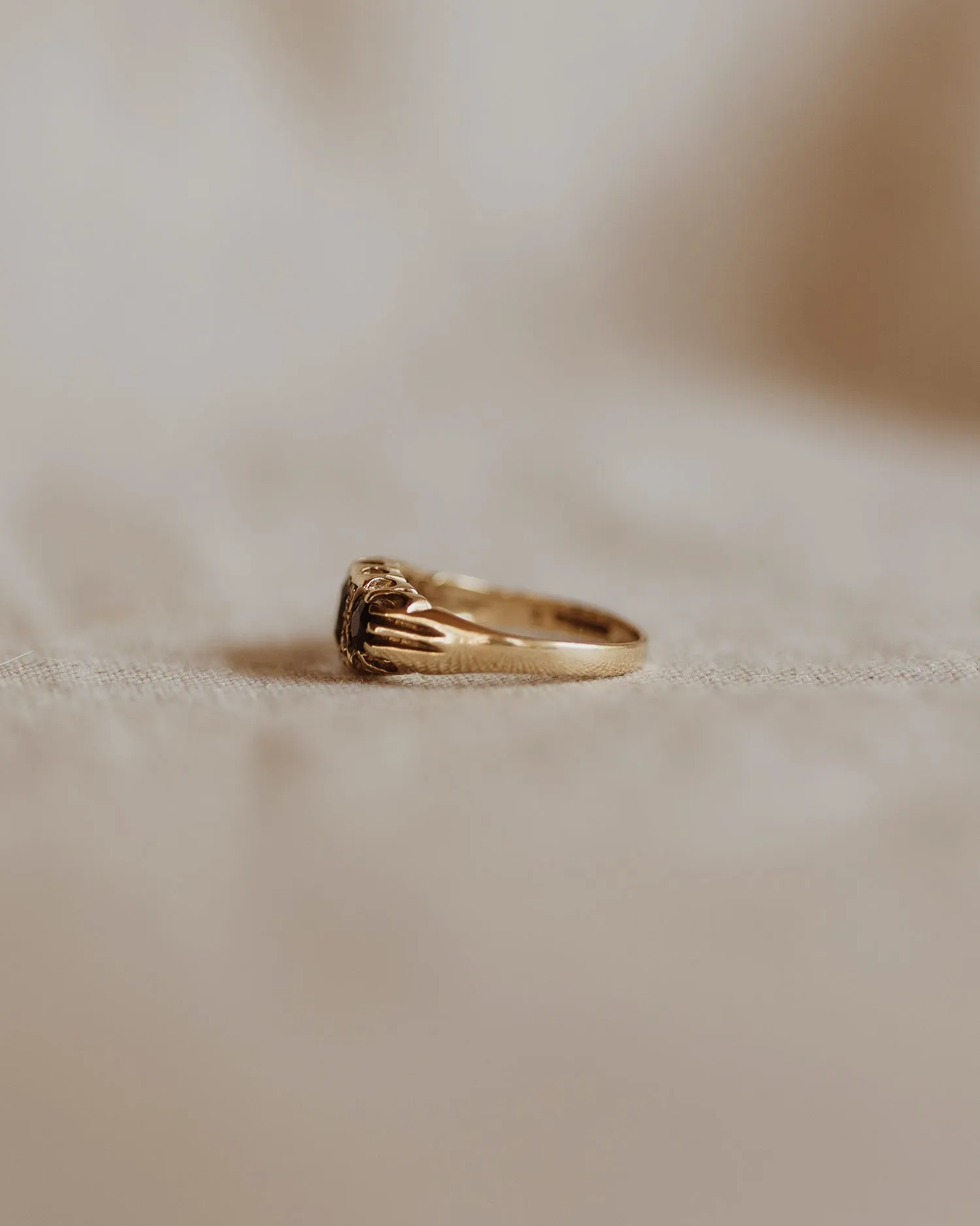 Adelaide 9ct Gold Sapphire & Diamond Ring sold by Rock n Rose product image thumbnail 3