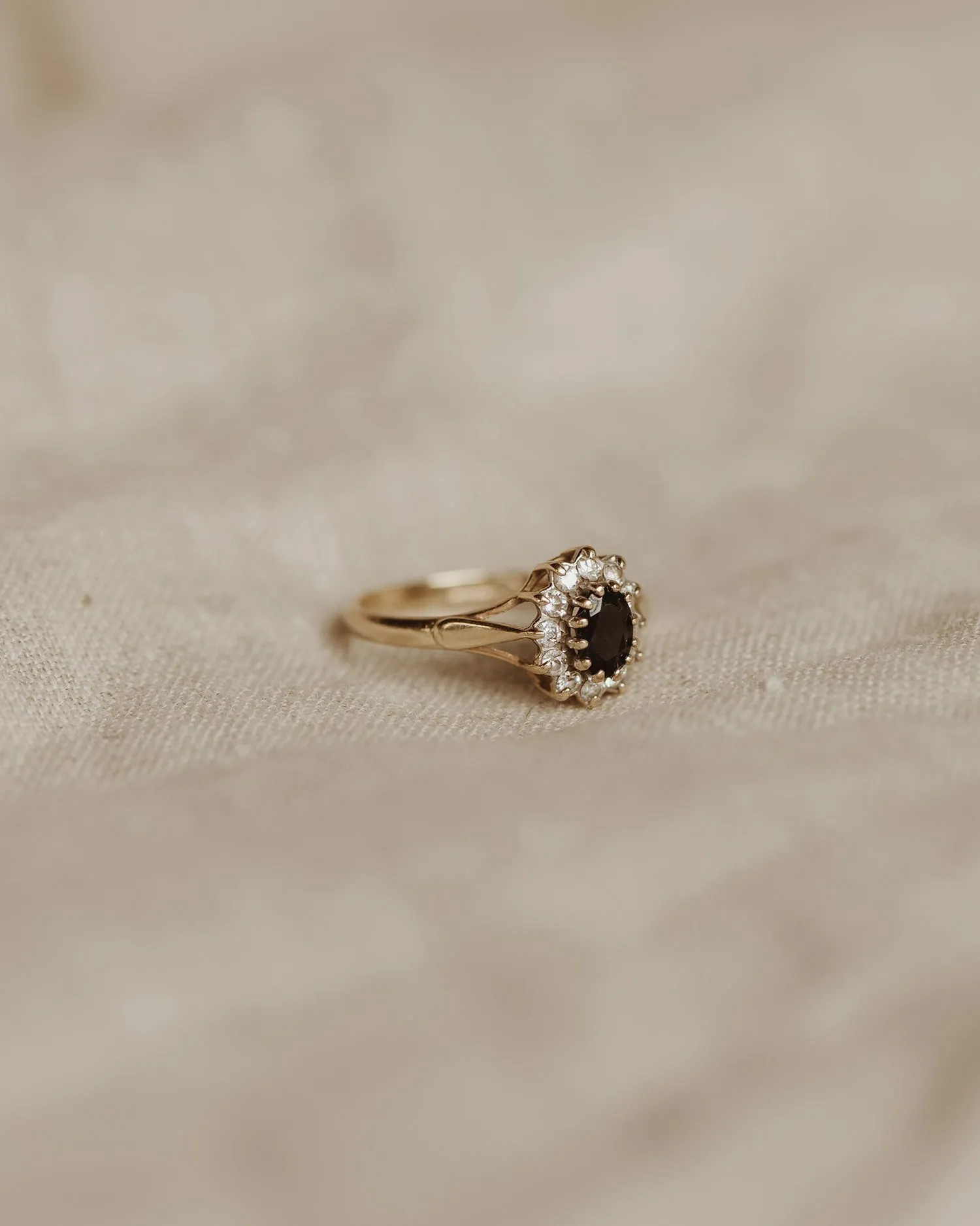 Alice 9ct Gold Sapphire Ring sold by Rock n Rose product image thumbnail 3