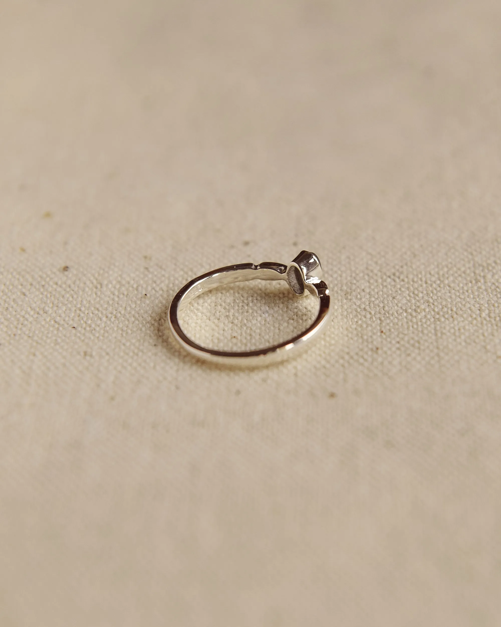 Joanie Sterling Silver Birthstone Ring - August sold by Rock n Rose product image thumbnail 4