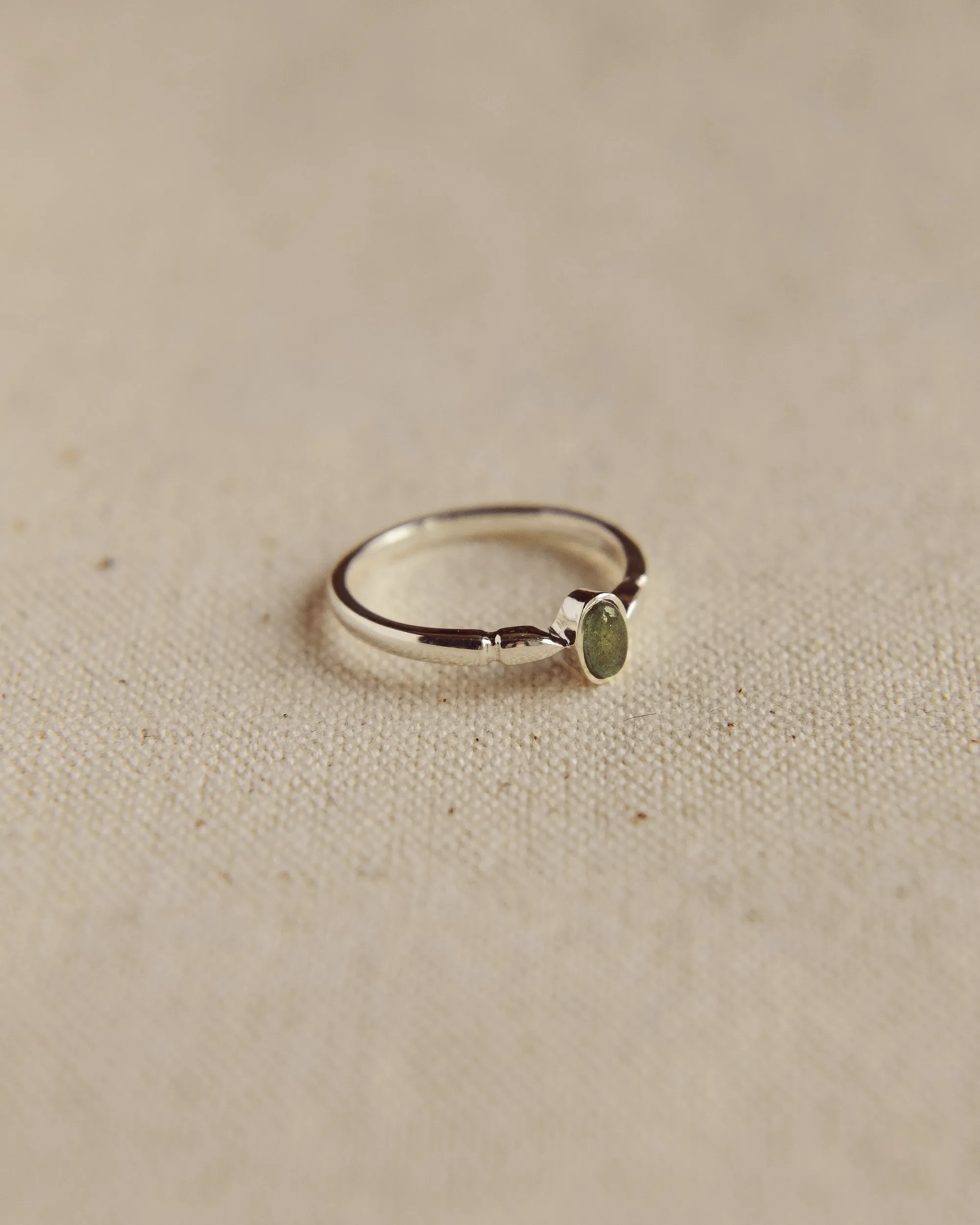 Joanie Sterling Silver Birthstone Ring - August sold by Rock n Rose product image thumbnail 3