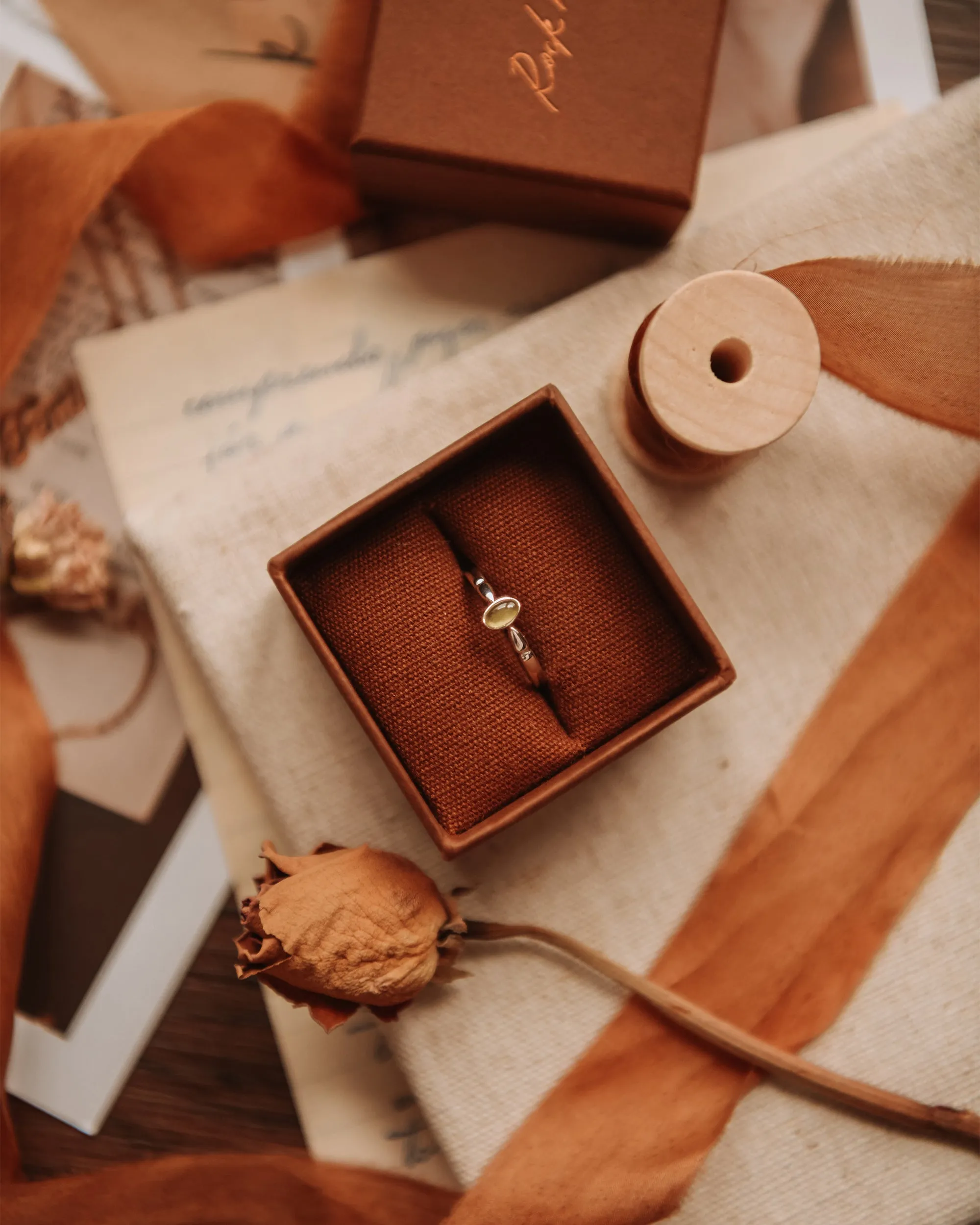 Joanie Sterling Silver Birthstone Ring - August sold by Rock n Rose product image thumbnail 5