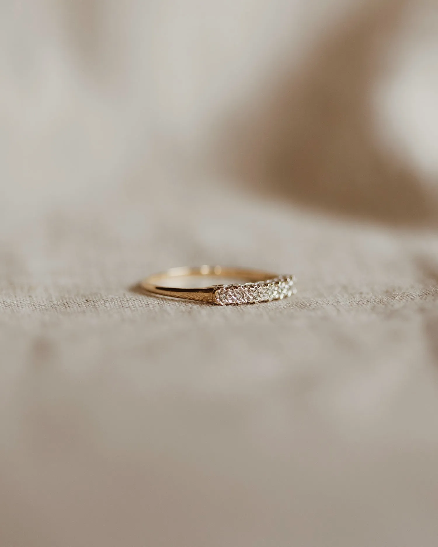 Josephine 9ct Gold Diamond Ring sold by Rock n Rose product image thumbnail 3