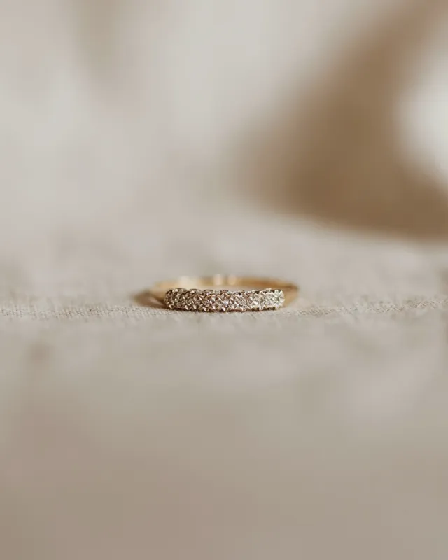 Josephine 9ct Gold Diamond Ring sold by Rock n Rose