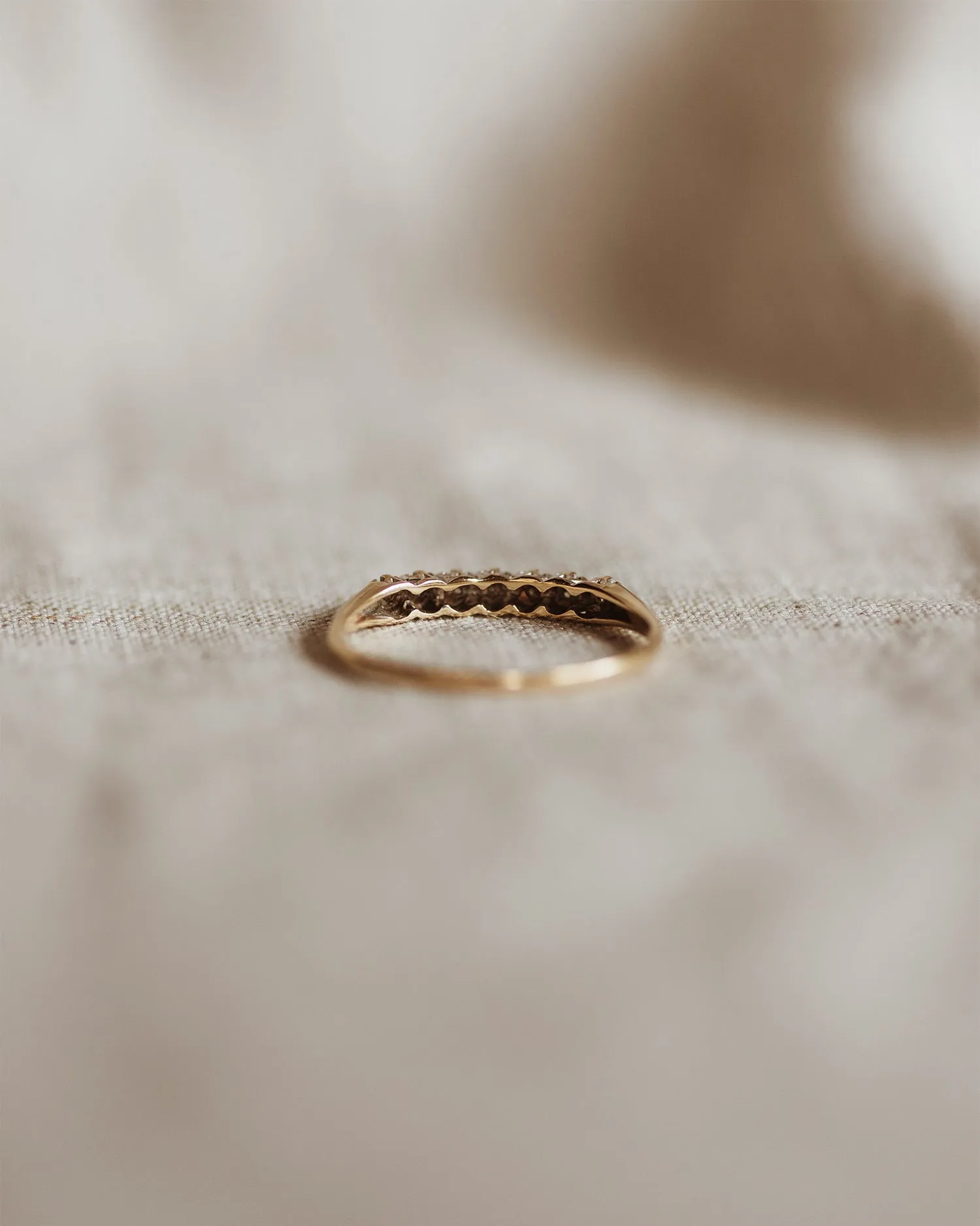 Josephine 9ct Gold Diamond Ring sold by Rock n Rose product image thumbnail 4