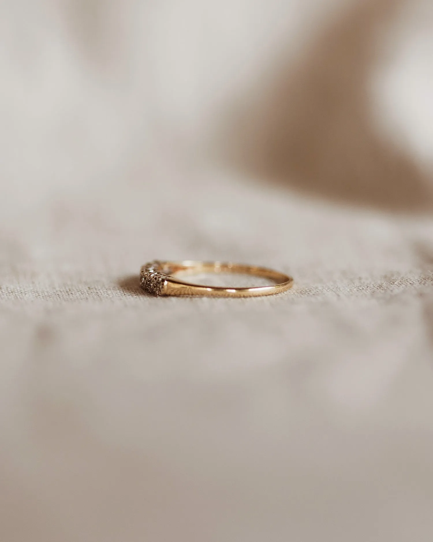 Josephine 9ct Gold Diamond Ring sold by Rock n Rose product image thumbnail 5