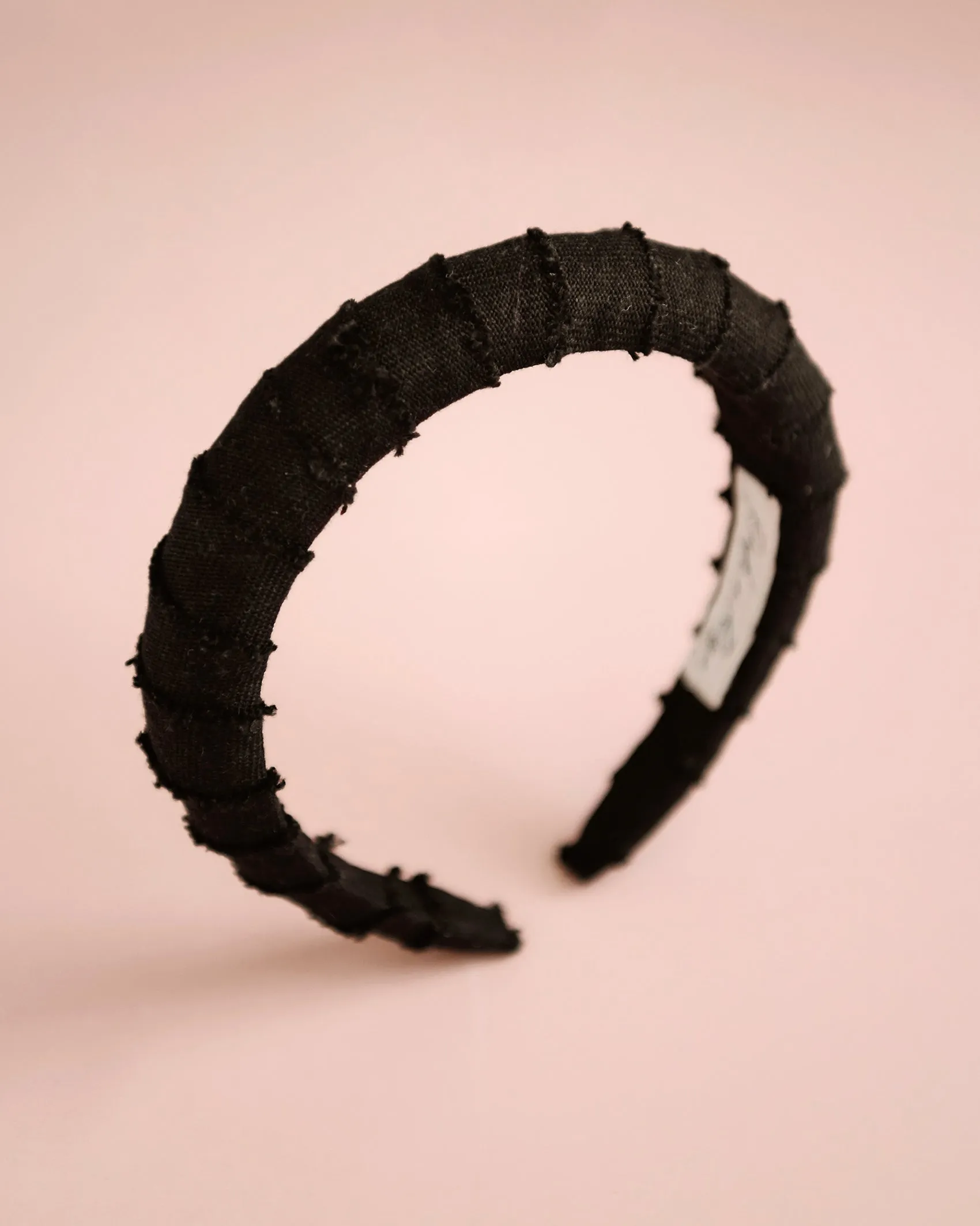 Alice Black Linen Headband sold by Rock n Rose product image thumbnail 2