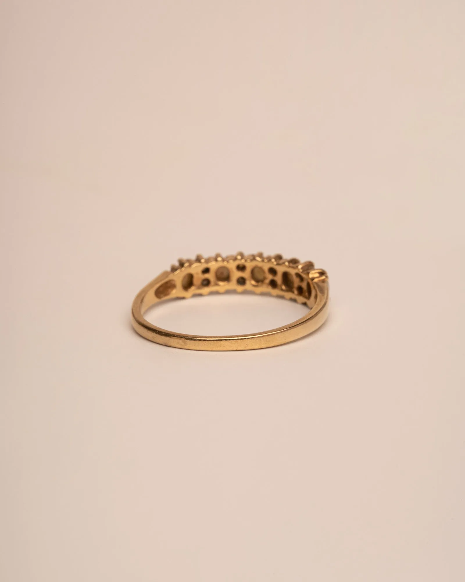 Iris 9ct Gold Opal & Diamond Ring sold by Rock n Rose product image thumbnail 4