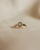 Francine 9ct Gold Aquamarine & Diamond Ring sold by Rock n Rose