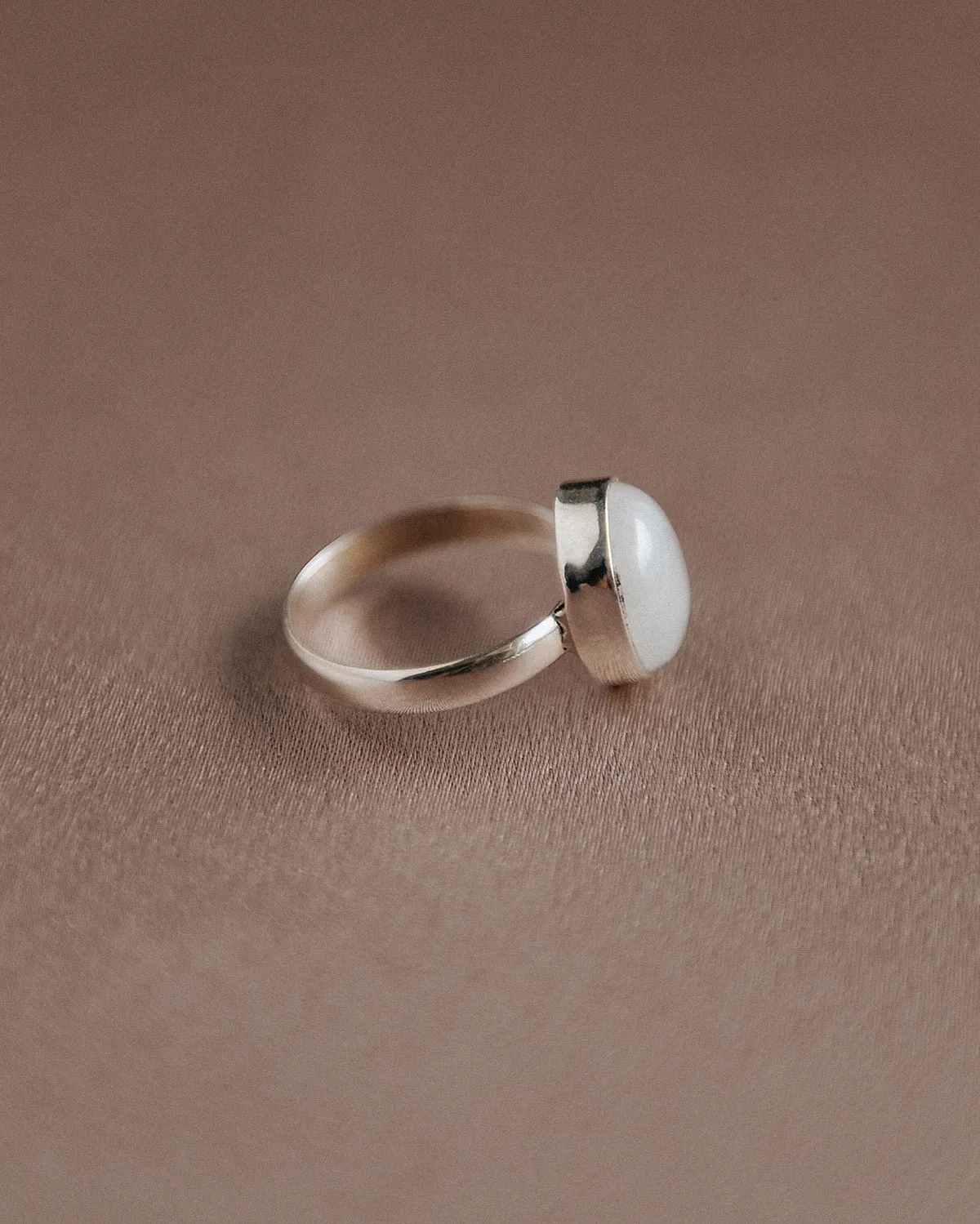 Ebba Sterling Silver Gemstone Ring - Moonstone sold by Rock n Rose product image thumbnail 5