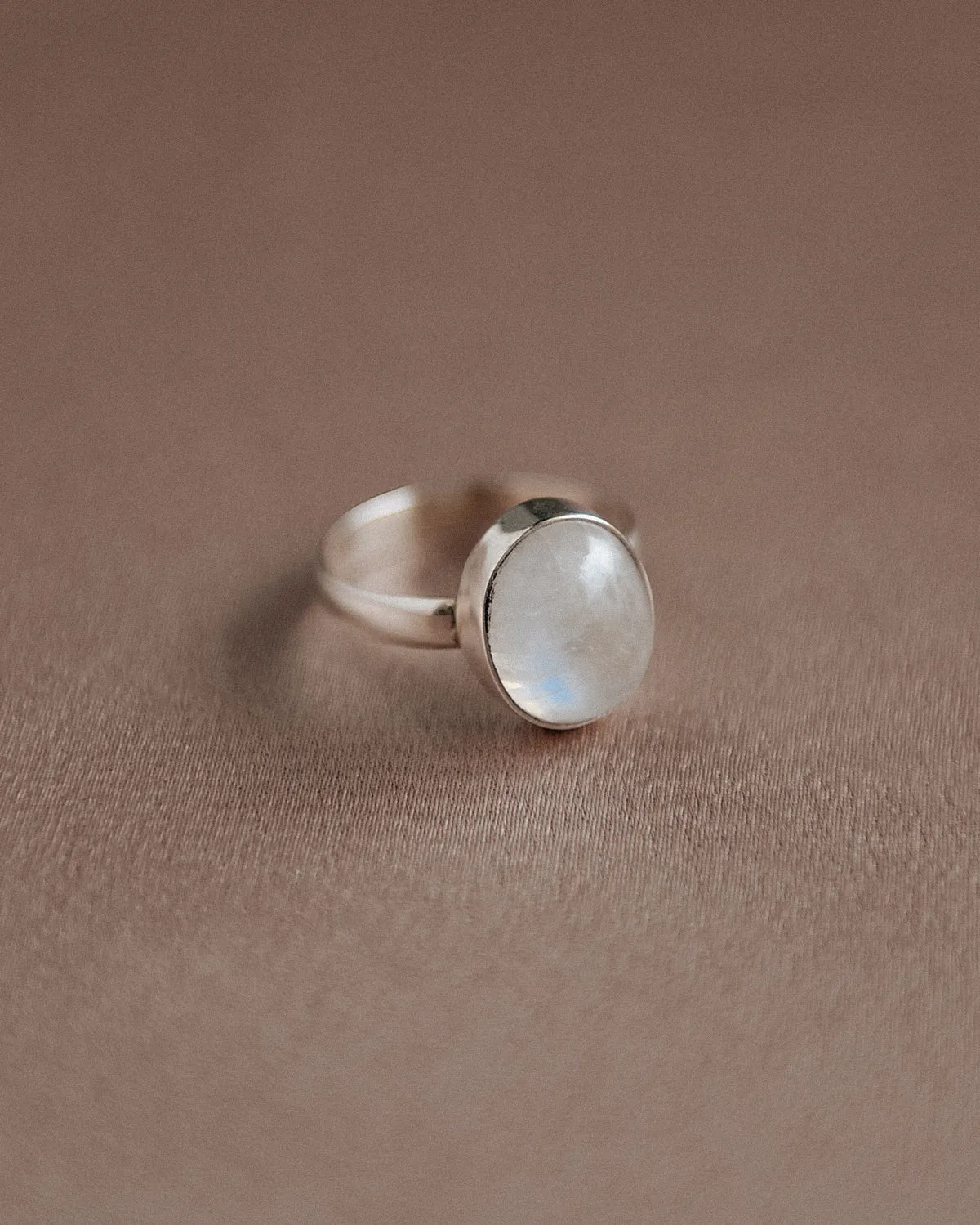 Ebba Sterling Silver Gemstone Ring - Moonstone sold by Rock n Rose product image thumbnail 4