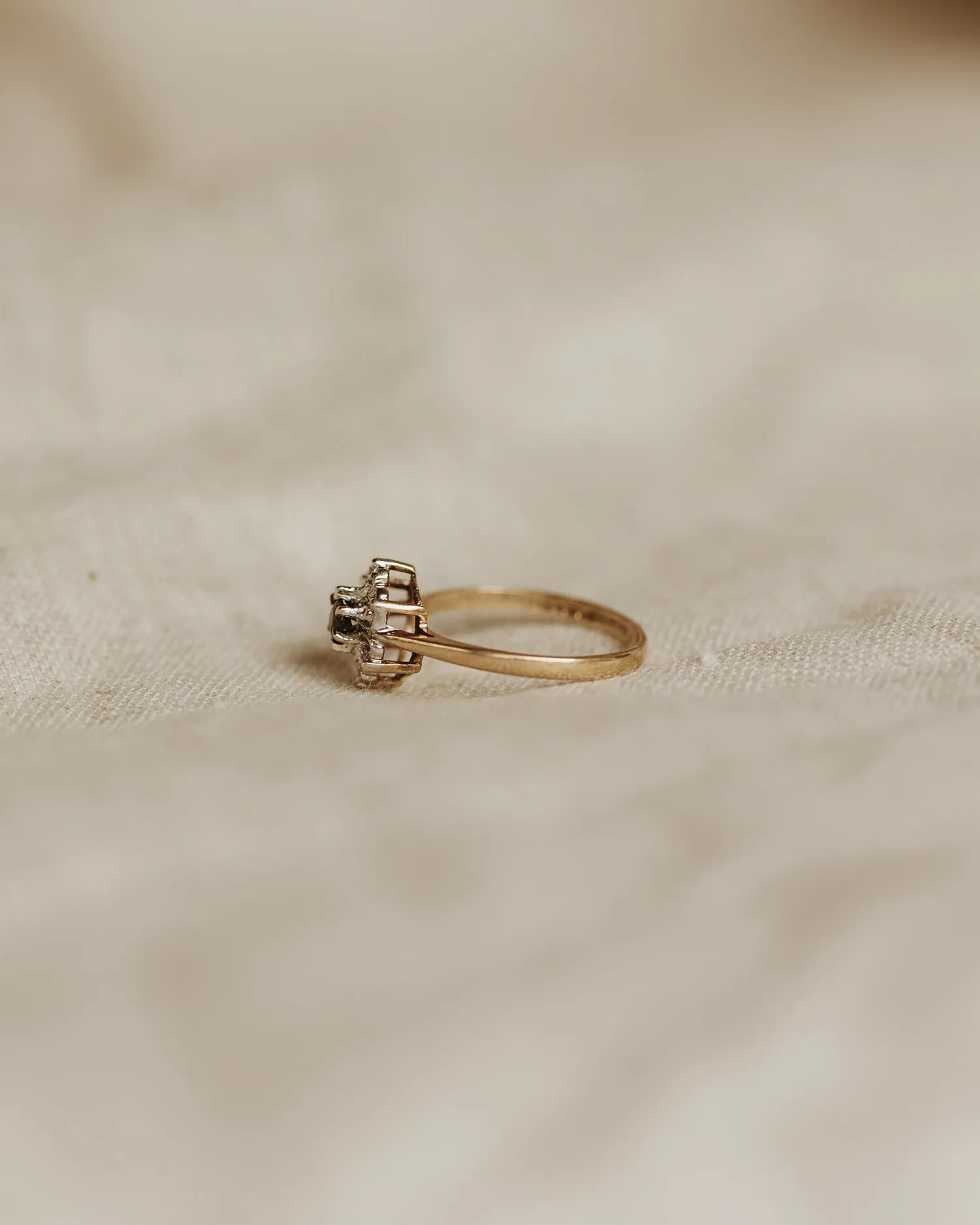 Clarice 9ct Gold Sapphire & Diamond Ring sold by Rock n Rose product image thumbnail 5