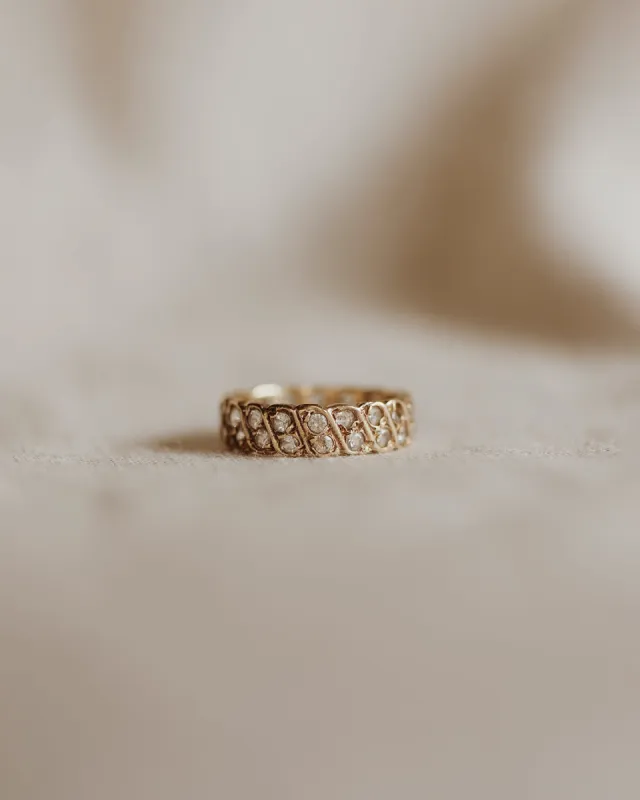 Laurel 9ct Gold Eternity Ring sold by Rock n Rose