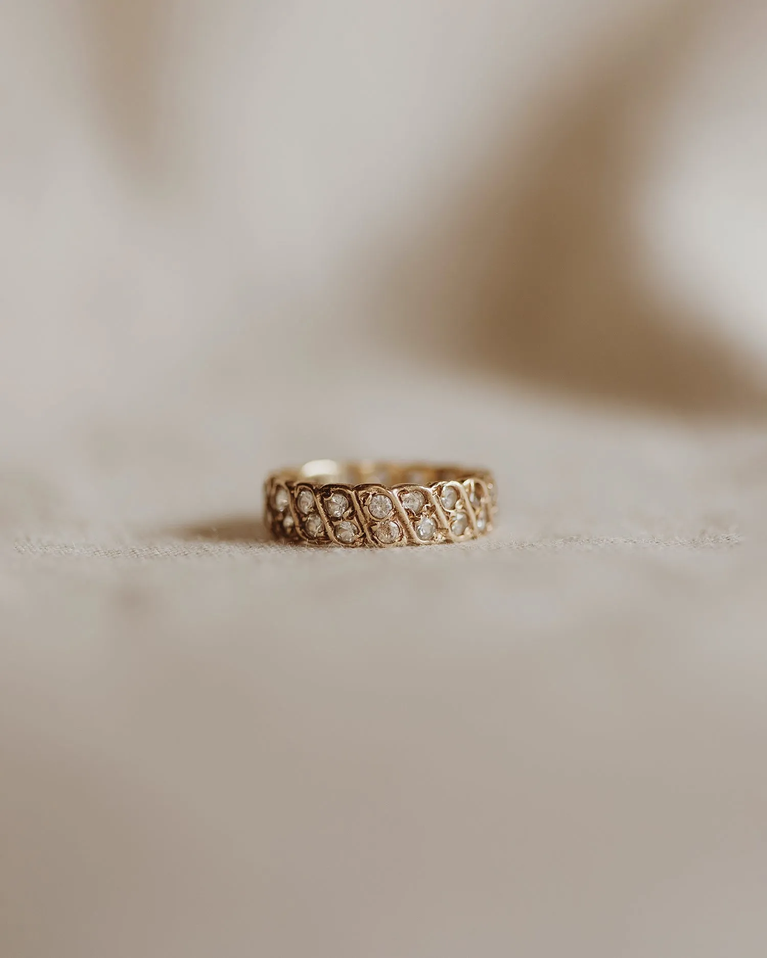 Laurel 9ct Gold Eternity Ring sold by Rock n Rose
