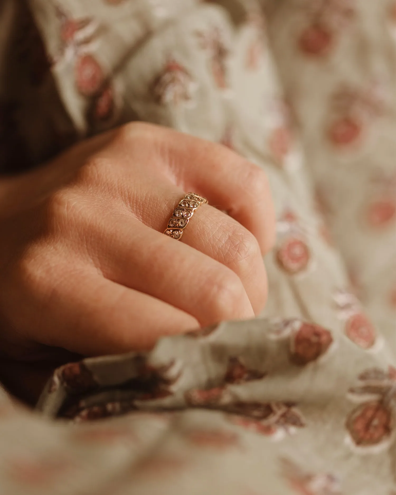 Laurel 9ct Gold Eternity Ring sold by Rock n Rose product image thumbnail 2