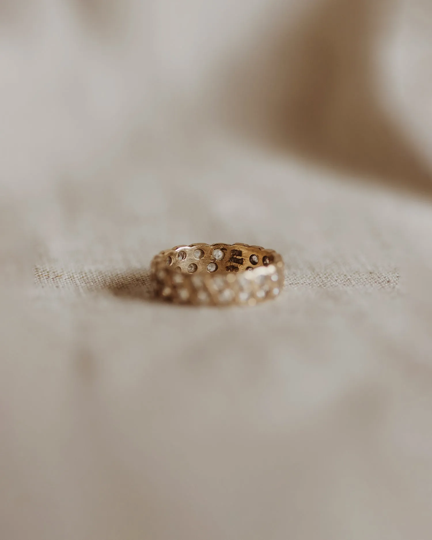 Laurel 9ct Gold Eternity Ring sold by Rock n Rose product image thumbnail 3