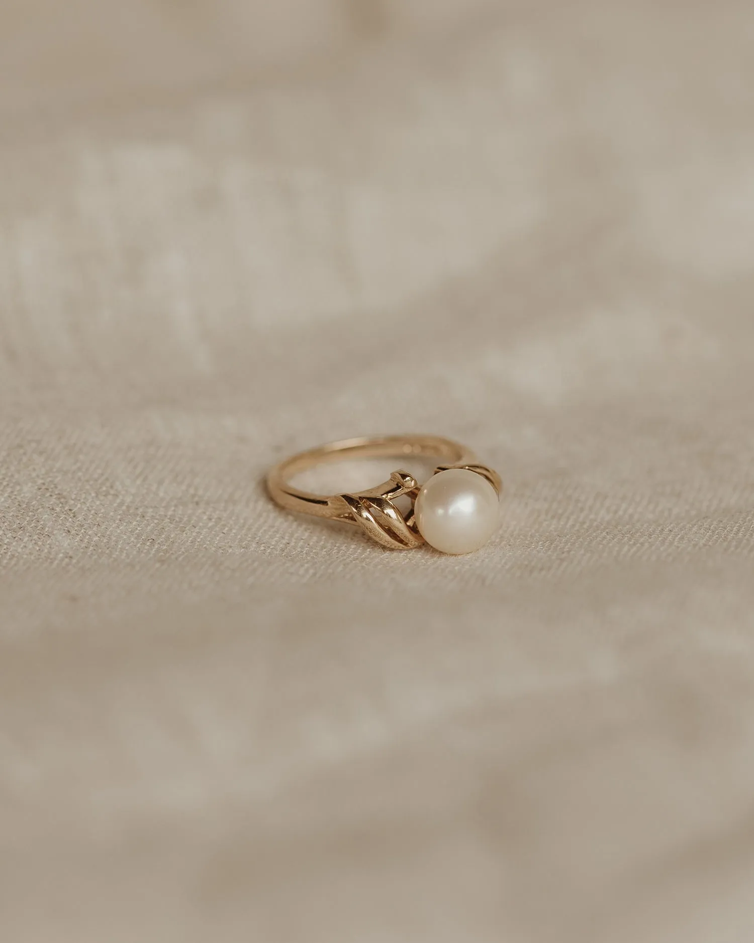 Prudence 9ct Gold Pearl Ring sold by Rock n Rose product image thumbnail 3