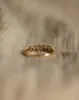 Bridget 1985 Vintage 9ct Gold Sapphire & Diamond Five Stone Ring sold by Rock n Rose