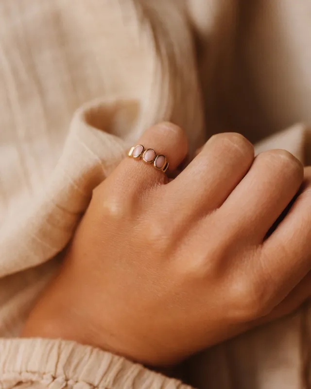 Emilia 9ct Gold Coral Ring sold by Rock n Rose