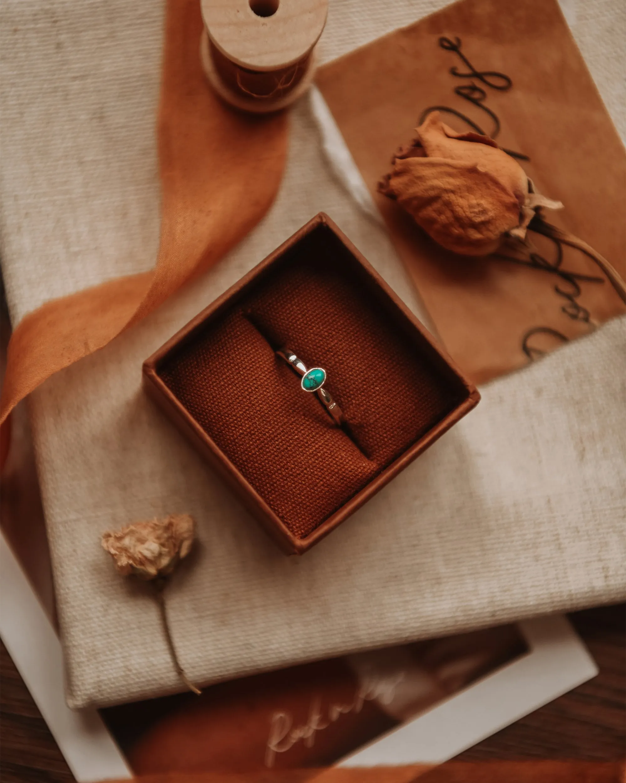 Joanie Sterling Silver Birthstone Ring - December sold by Rock n Rose product image thumbnail 2