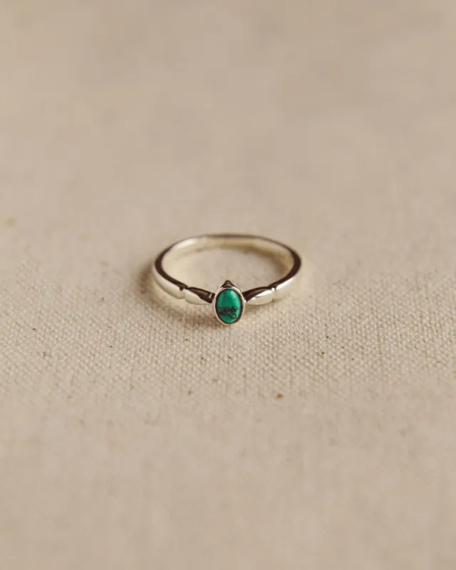 Joanie Sterling Silver Birthstone Ring - December sold by Rock n Rose