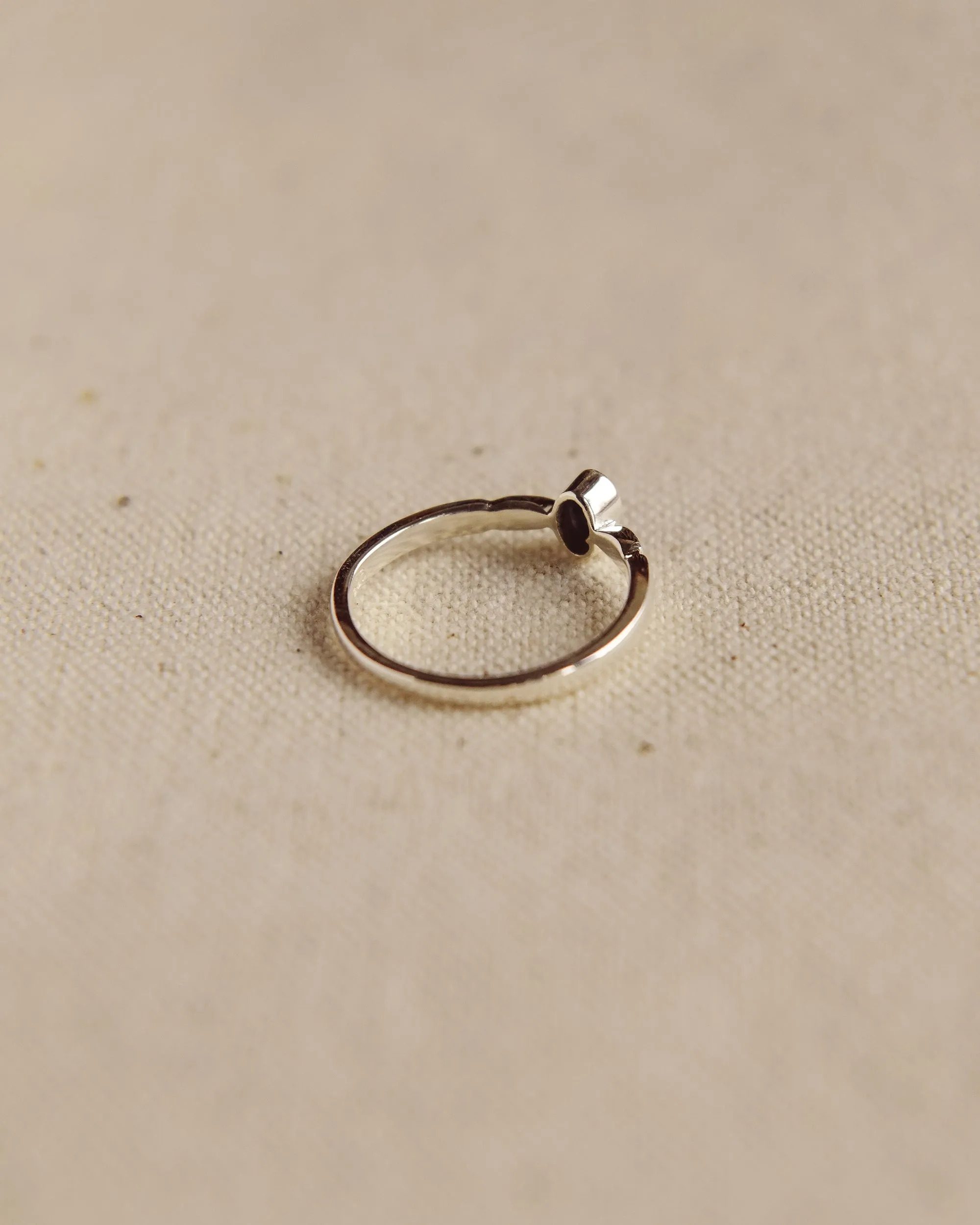 Joanie Sterling Silver Birthstone Ring - December sold by Rock n Rose product image thumbnail 4