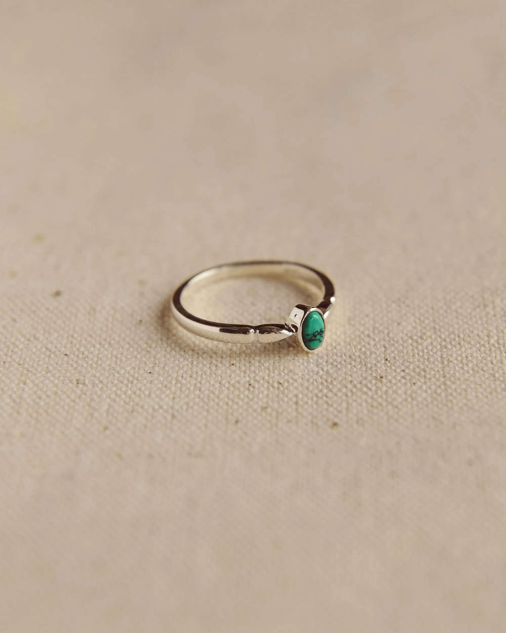 Joanie Sterling Silver Birthstone Ring - December sold by Rock n Rose product image thumbnail 3