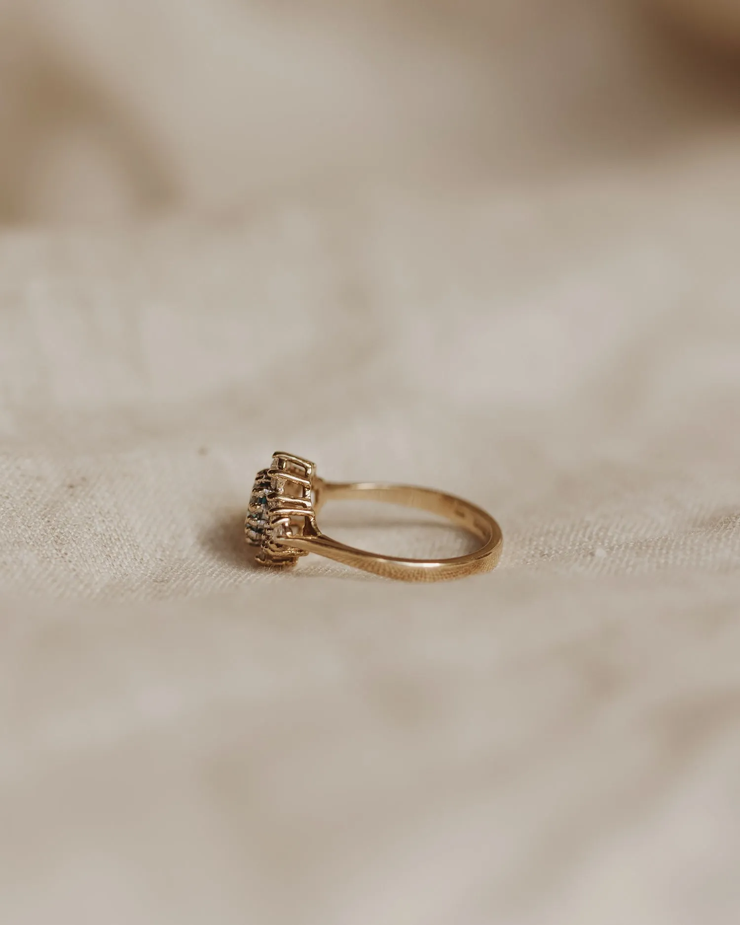 Eliza 9ct Gold Blue Topaz Ring sold by Rock n Rose product image thumbnail 5