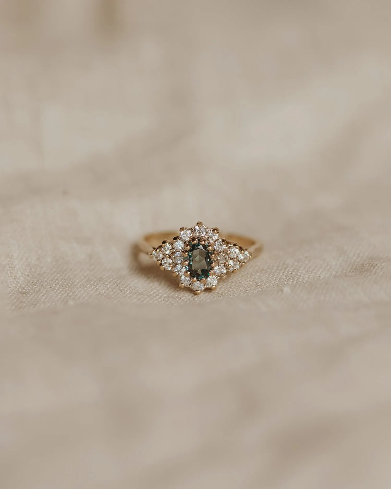 Eliza 9ct Gold Blue Topaz Ring sold by Rock n Rose product image thumbnail 2