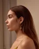Esther Cross Hoop Earrings sold by Rock n Rose