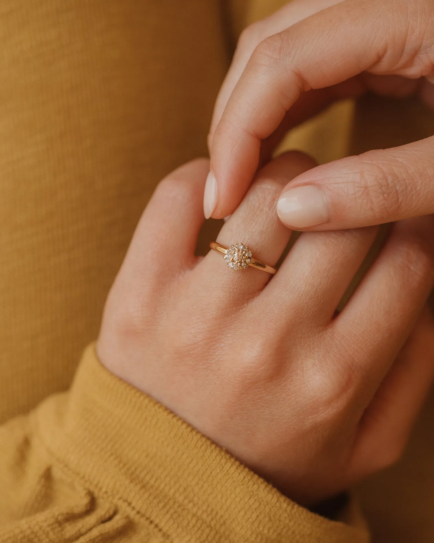 Thomasin 1901 Victorian 18ct Gold Diamond Ring sold by Rock n Rose product image thumbnail 5